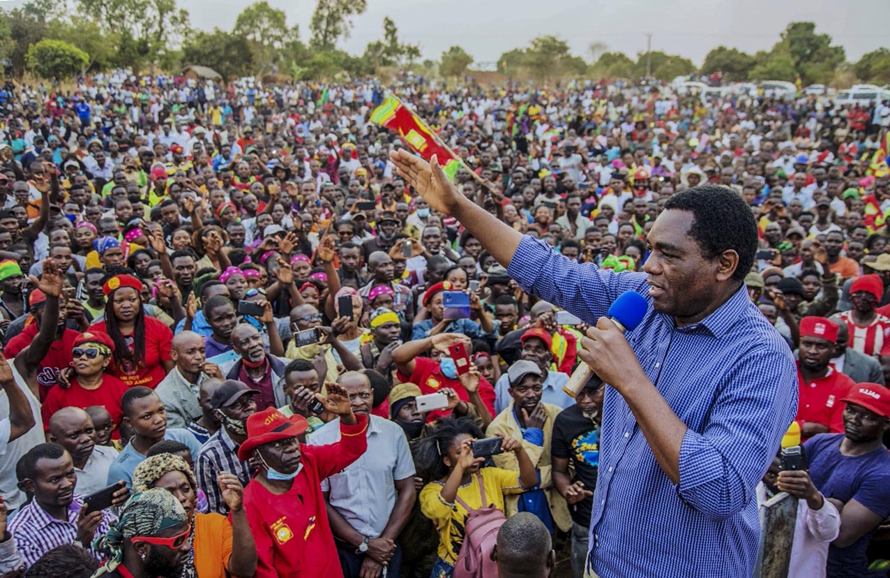 Why Zambia&rsquo;s president is popular abroad but a disappointment at home