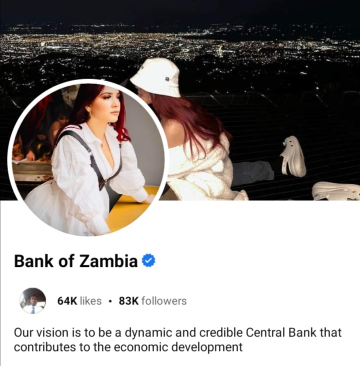 Viral Video: Bank of Zambia&rsquo;s Facebook account hacked